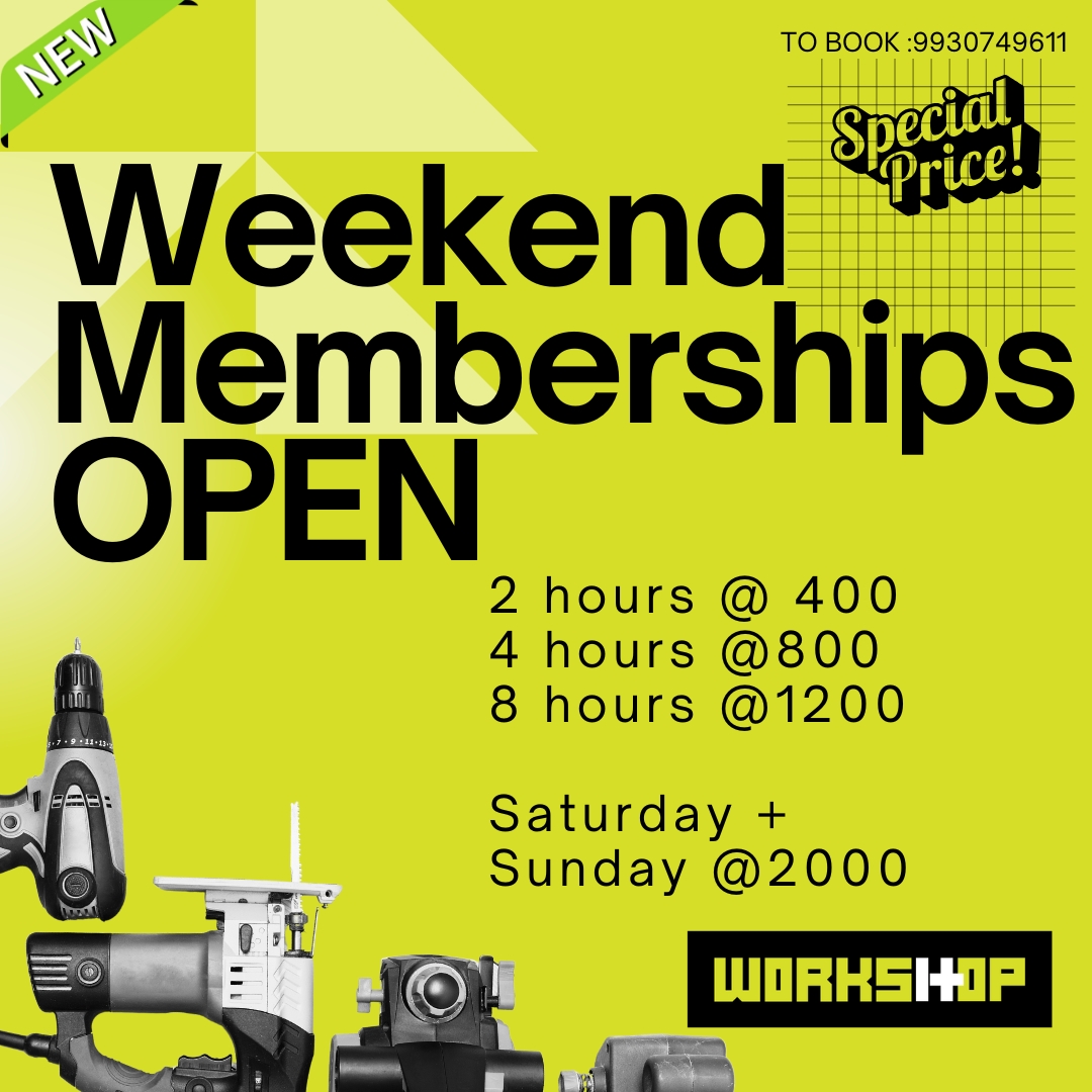 Workshop Weekend Memberships